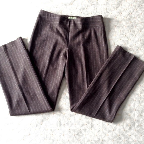 Sigrid Olsen wool pinstripes pants - Picture 6 of 11